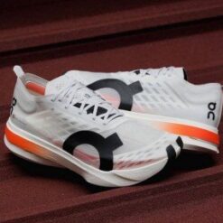 ON RUNNING CLOUD Stike BOOM WHITE with cloud extra insole
