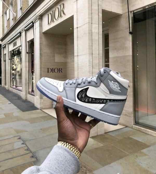 Nikee Air jordan Retro 1 X High diorr UA 451 - Image 3