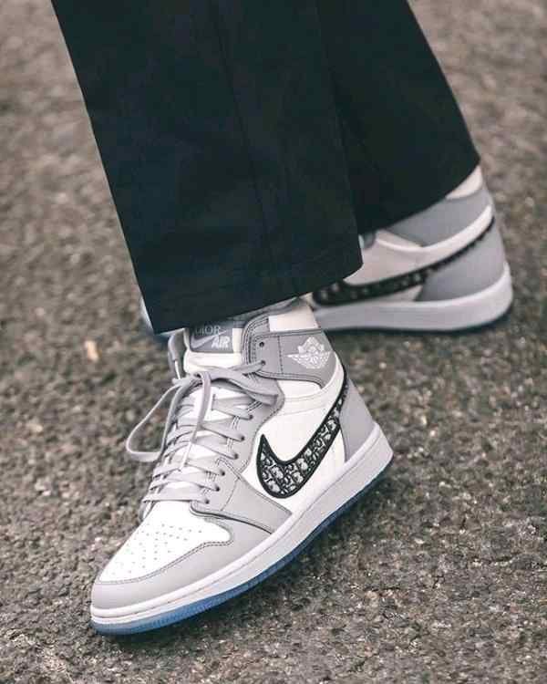 Nikee Air jordan Retro 1 X High diorr UA 451 - Image 2