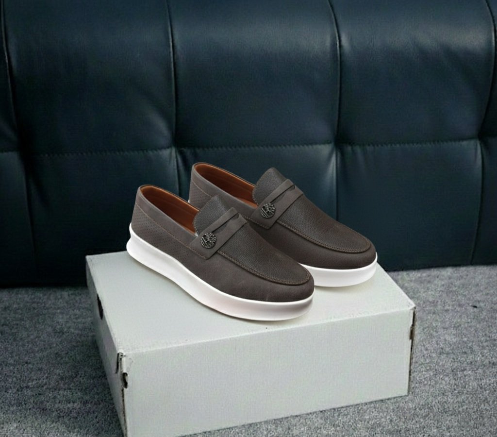 TIMBERLAND SLIP ON BROWN WHITE 0044 - Image 7