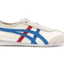Alternative view of Onitsuk_aa Tiger Mexico 66 White Blue Maroon sued quality