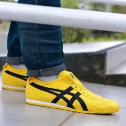 Alternative view of Onitsuka Tiger Mexico 66 Slip On YellowBlack 456