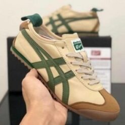 Alternative view of Onitsuk_aa Tiger Maxico 66 Beige Grass Green