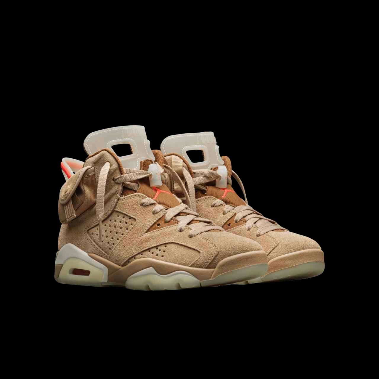 Travis Scott x Air Jordan 6 AJ6 - British Khaki - Image 3