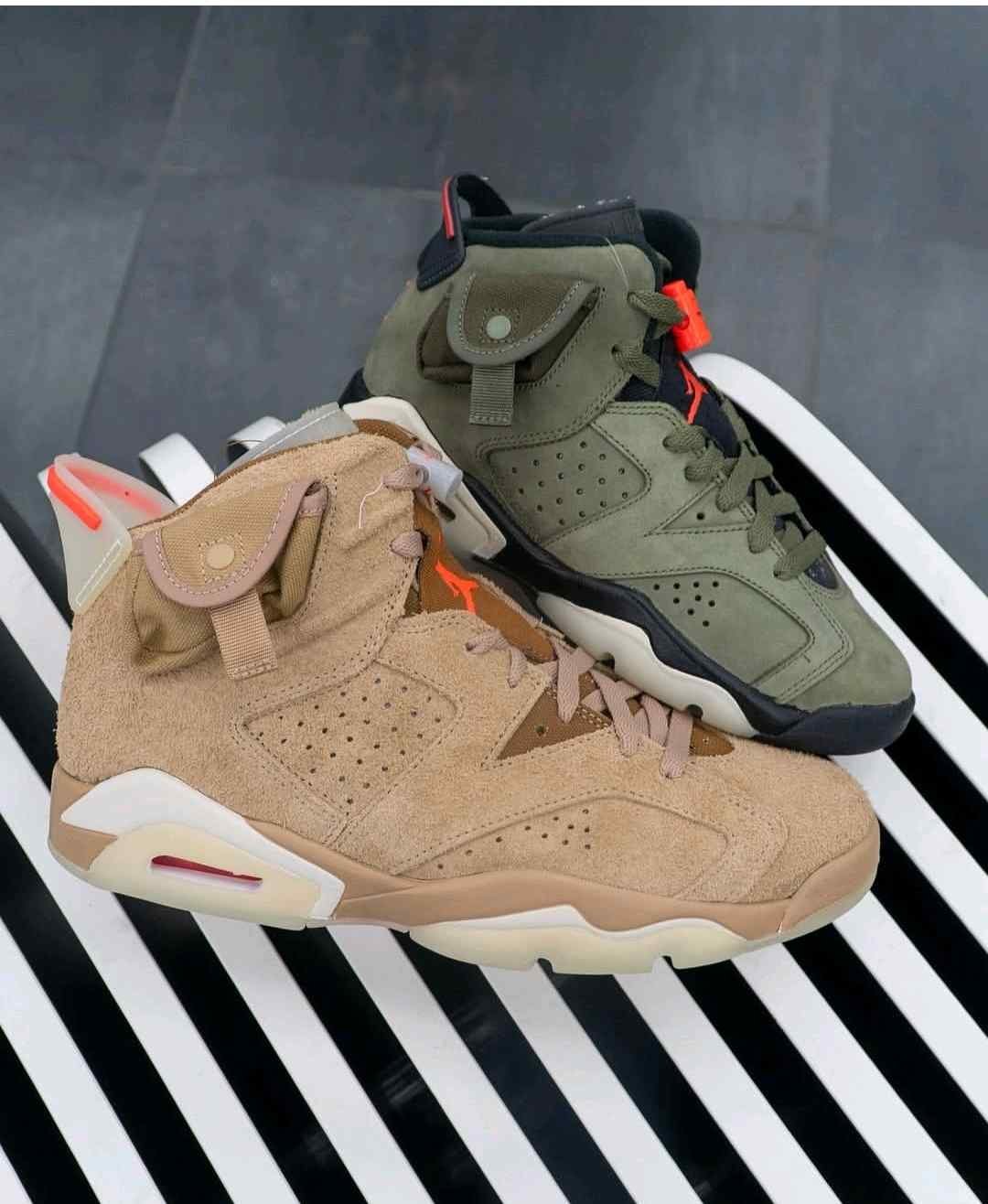 Travis Scott x Air Jordan 6 AJ6 - British Khaki - Image 2