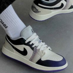 Alternative view of Nikee Air Jordan Retro 1 Low Punk Rock