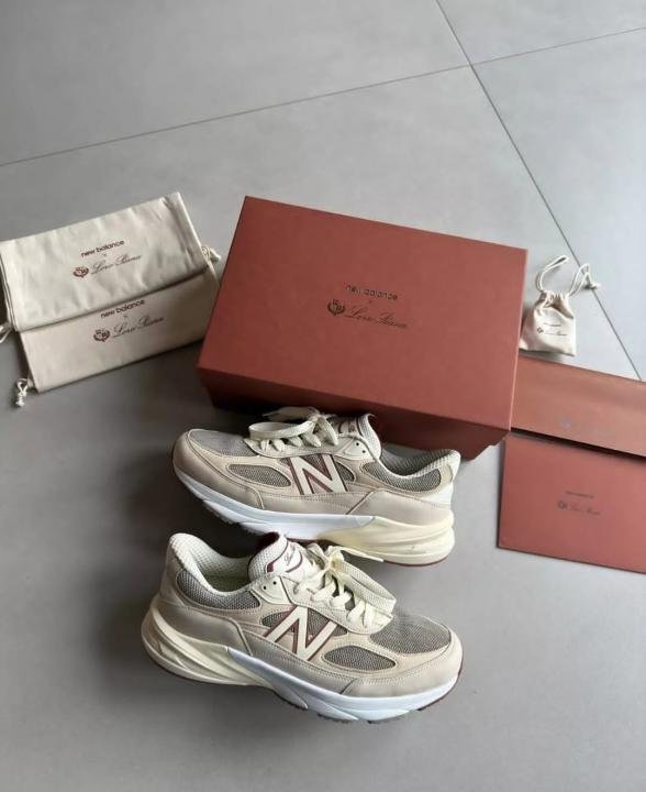 Neww Balance X loro Piana 990 beige With Accessories