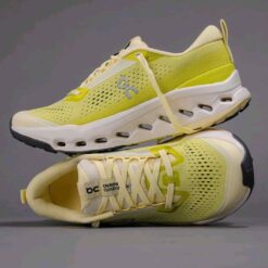 Alternative view of On Cloud Running Cloudsurfer Trail 2 Ivory Lime