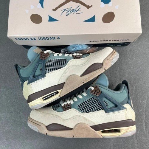 Jordan Retro 4 Snorlax Custom Surplus Semi UA - Image 5