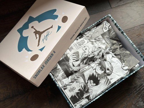 Jordan Retro 4 Snorlax Custom Surplus Semi UA - Image 2
