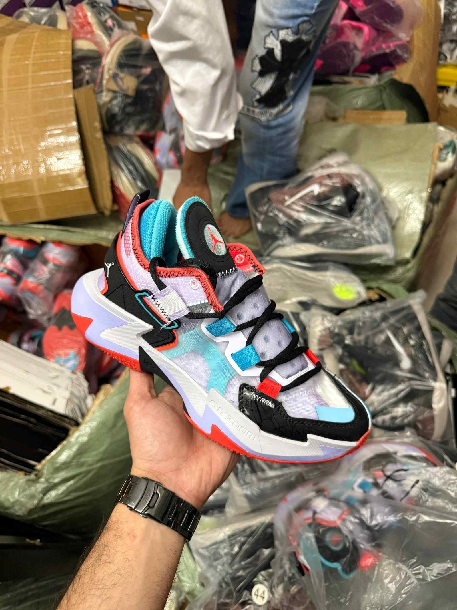 nikee Jordan Why Not Zer0.5 GS Basketball Shoes 485 - Image 2