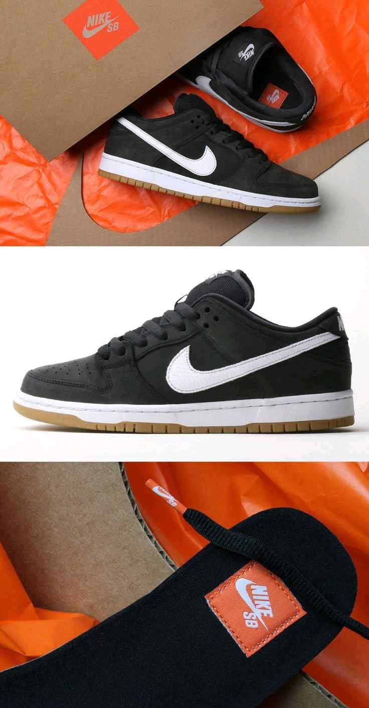 Nikee SB Dunk Low Pro Black Gum - Image 11