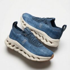 Loew.e x On Cloudtilt Blue Denim Running