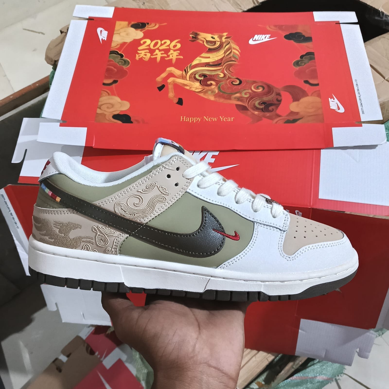 Dunk Low Pegasus Pack Year of the Horse 2026 With Full kit - Image 2