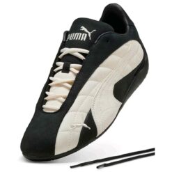 Pumaa Speedcat Plus Quilted Black Frosted Ivory