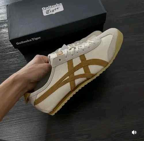 Onitsukaa Tiger Mexico 66 Vintage - WhiteBrown - Image 7