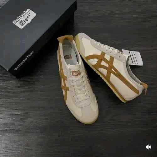 Onitsukaa Tiger Mexico 66 Vintage - WhiteBrown - Image 5