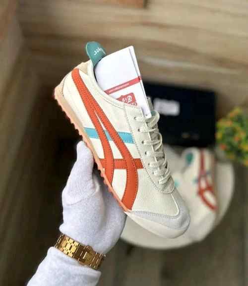 Onitsukaa Tiger Mexico 66 CREAM PIQUANT ORANGE - Image 5