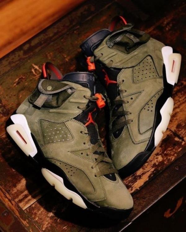 Jordan Retro 6 Travis Scott X Cactus - Image 3