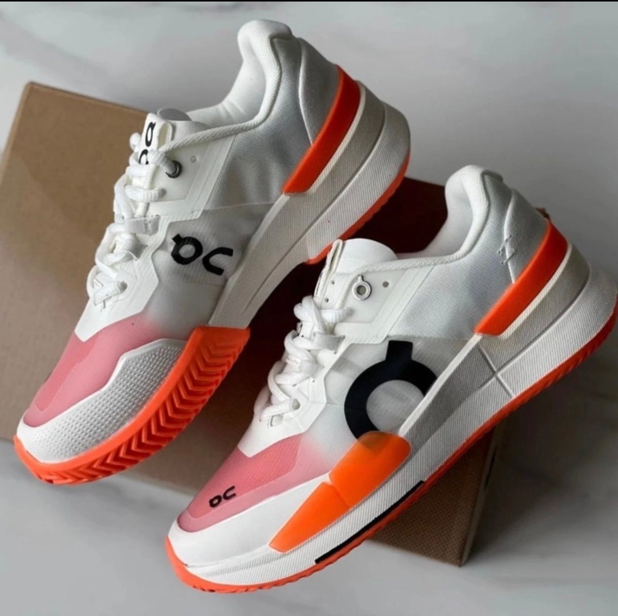 On Cloud X The Roger Pro 2 White Flame - Image 4