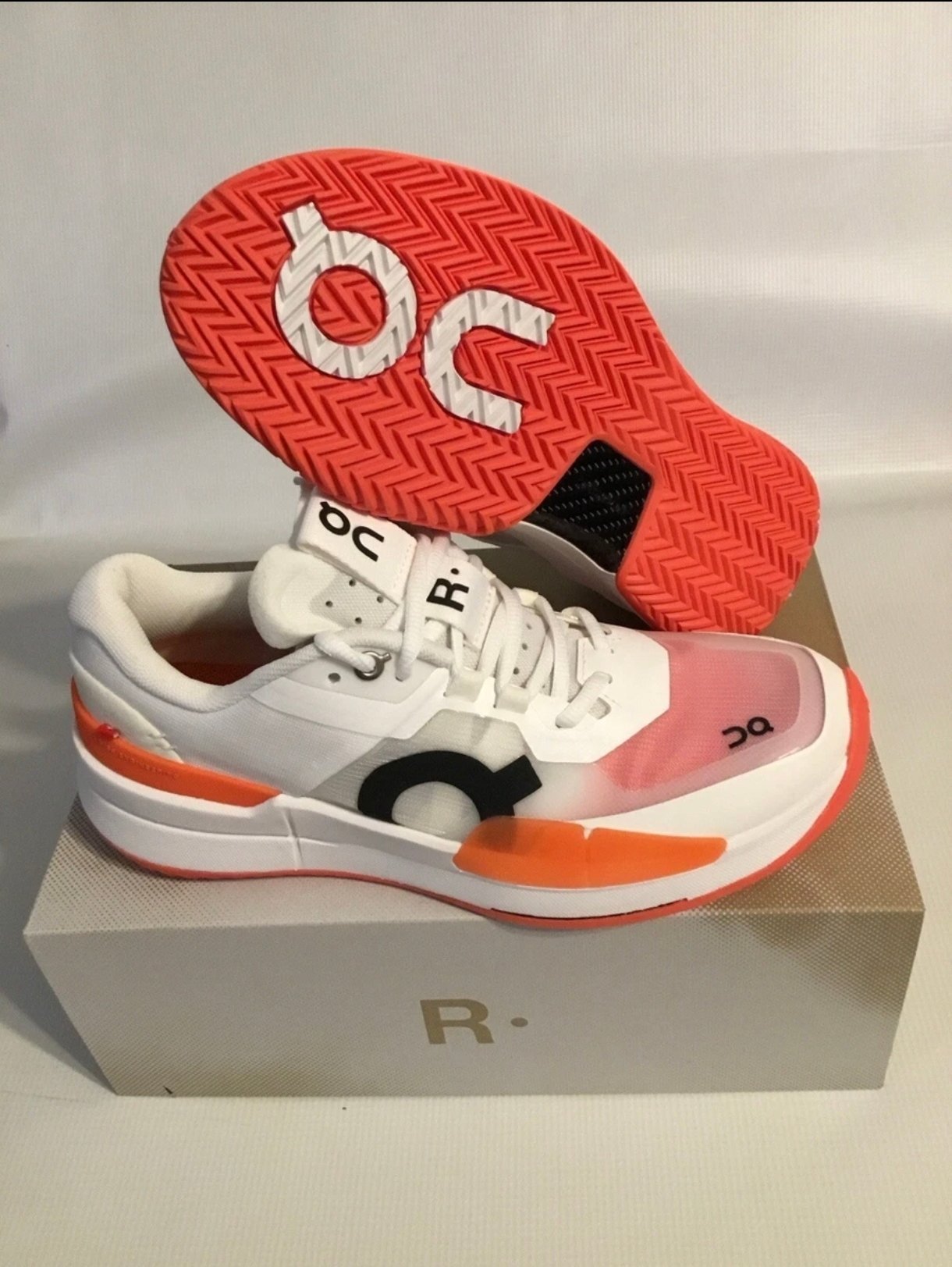 On Cloud X The Roger Pro 2 White Flame - Image 2