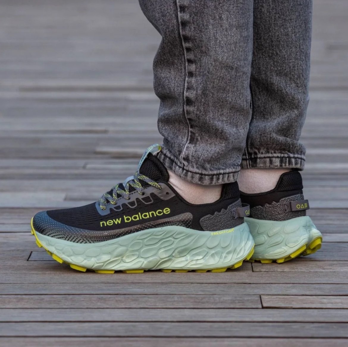 New Balanc.e Fresh Foam X More Trail v3 Black Green