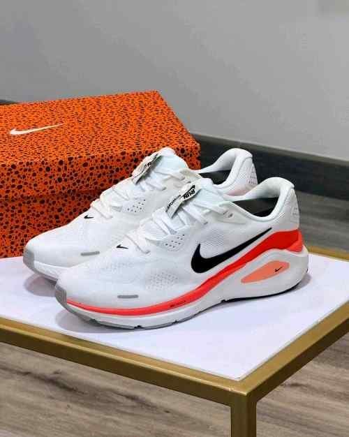 Nikee Running Structure 26 trainers White orange 500 - Image 5