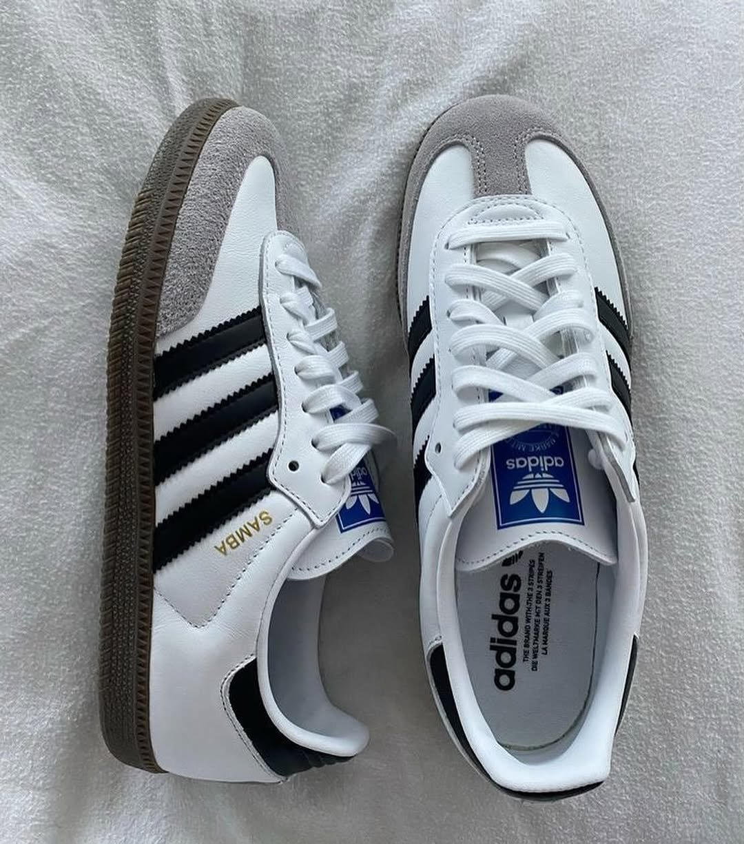 Adida_s Samba White Black 1015 - Image 5