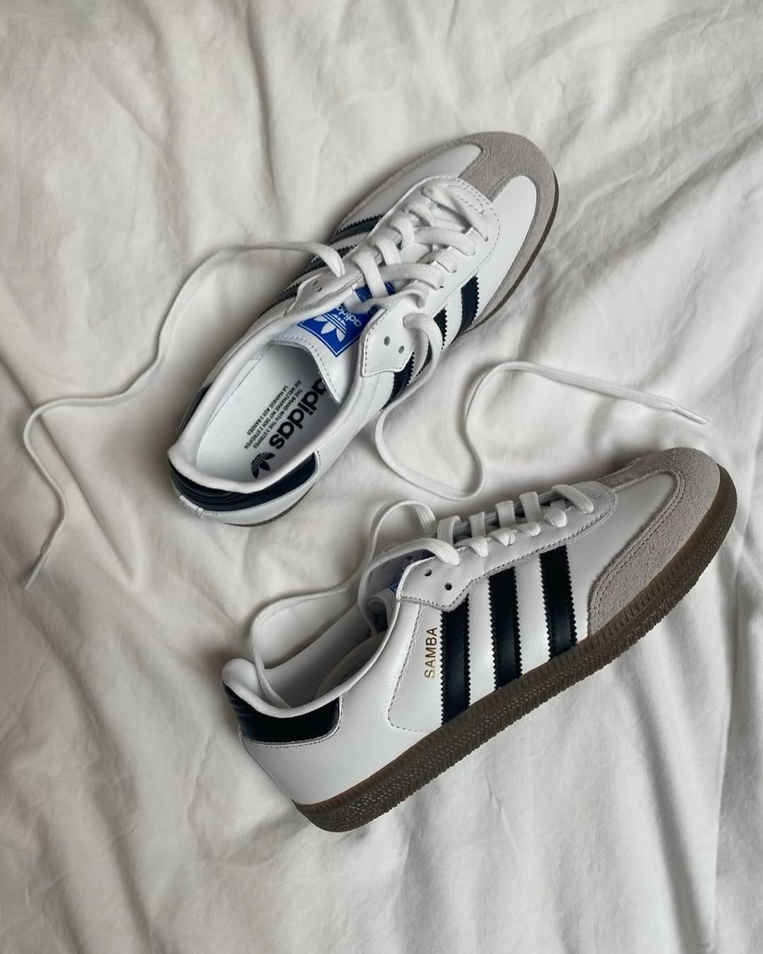 Adida_s Samba White Black 1015 - Image 3