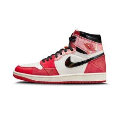 Air Jordan Retro 1 Spiderman Semi Ua With Red & Black Open Box