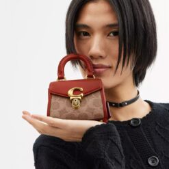 Coach Sammy Top Handle 12 Supermini Bag