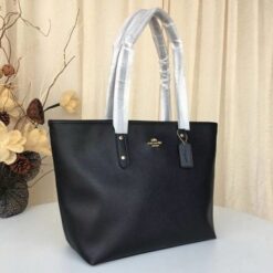 Alternative view of Coach Signature City Tote Bag With OG Box & Dust Bag (Black-919)(BSB)