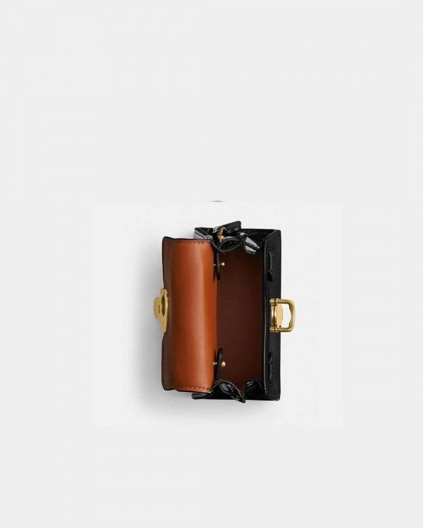 Coach Sammi Top Handle In Signature 12 Bag With OG Box & Dust Bag Black
(LB) - Image 6