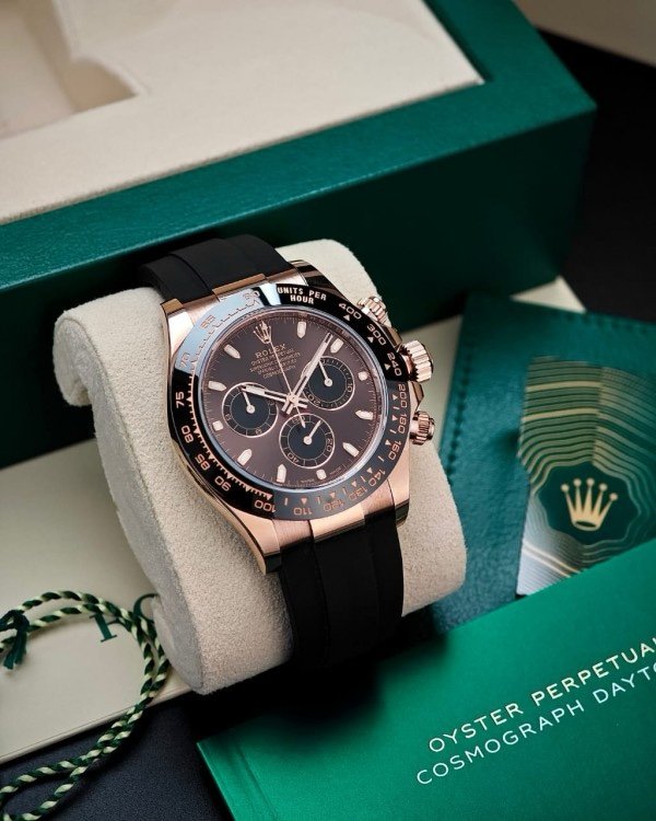 Rolex Daytona Cosmographer Oysterflex Brown Dial Automatic Premium Watch