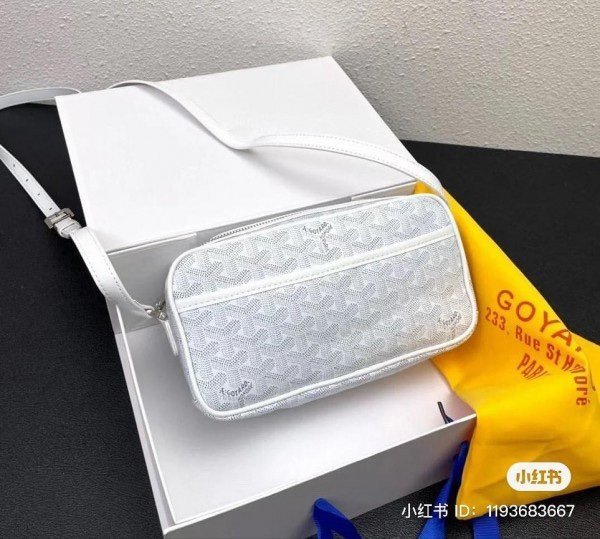 Goyard Paris Cap-Vert PM Unisex Sling Bag With Dust Bag (GY White) (LB) - Image 3