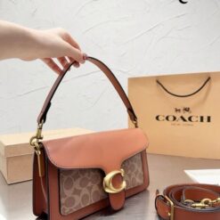 Alternative view of Coach Tabby 26 be Shoulder Bag With OG  Box & Dust  Bag (Printed Brown-246)(BSB)