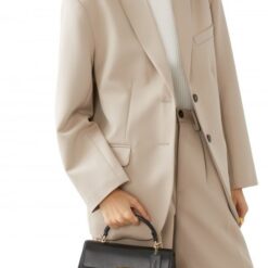 Alternative view of Coach Eliza Top Handle Premium Crossbody Bag With OG Magnetic Gift Box & Dust Bag (Black-911)(BSB)