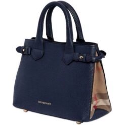 Alternative view of BURBERRY ELEGANT LEATHER TOTE BAG WITH DUST BAG PREMIUM QUALITY