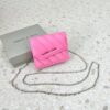 Charles & Keith Mini Asymmetric Flap Sling Bag With OG Box & Dust Bag (Pink - 787)(BSB)