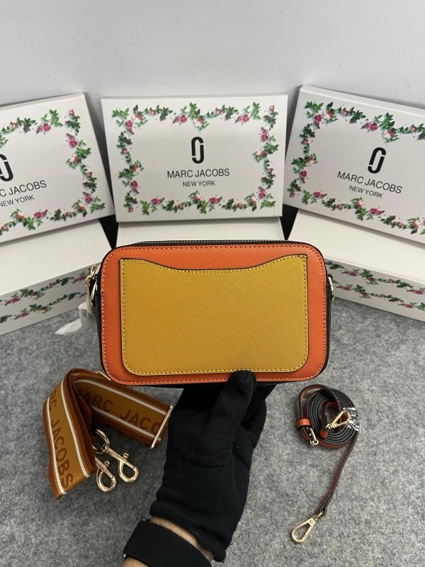 Marc Jacobs The SnapShot Camera Sling Bag With Dust Bag & OG Box (996 Orange)(LB) - Image 6