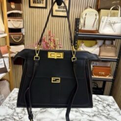 Alternative view of FEND I PEEKABOO BOLSA HANDBAG WITH DUST BAG PREMIUM QUALITY (BLACK)(MT)