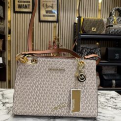 Alternative view of MICHAE L KORS CYNTHIA HANDBAG WITH OG DUST BAG PREMIUM QUALITY (BIEGEBROWN)(MT)