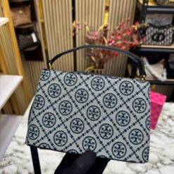 Alternative view of TOR Y BURCH HANDBAG WITH OG BOX AND DUST BAG PREMIUM QUALITY (BLUE)(MT)