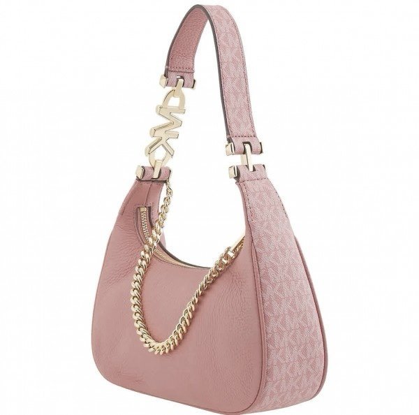 michael kors piper baguette with chain accent with box 380(BR) - Image 2