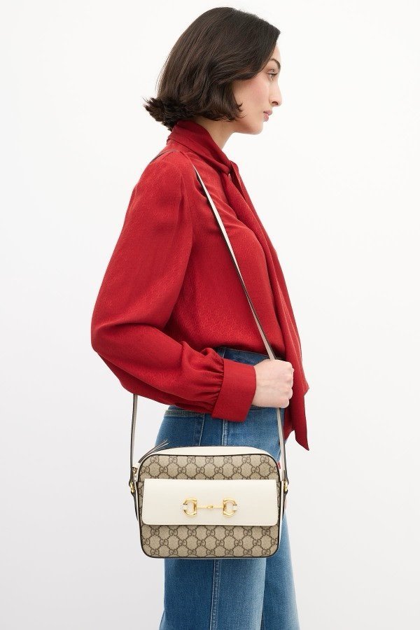 GUCCI HORSEBIT 1955 SMALL SHOULDER BAG With double box 352(BR) - Image 2