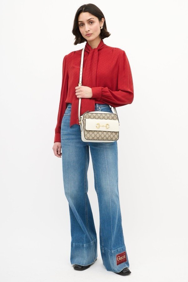 GUCCI HORSEBIT 1955 SMALL SHOULDER BAG With double box 352(BR) - Image 3