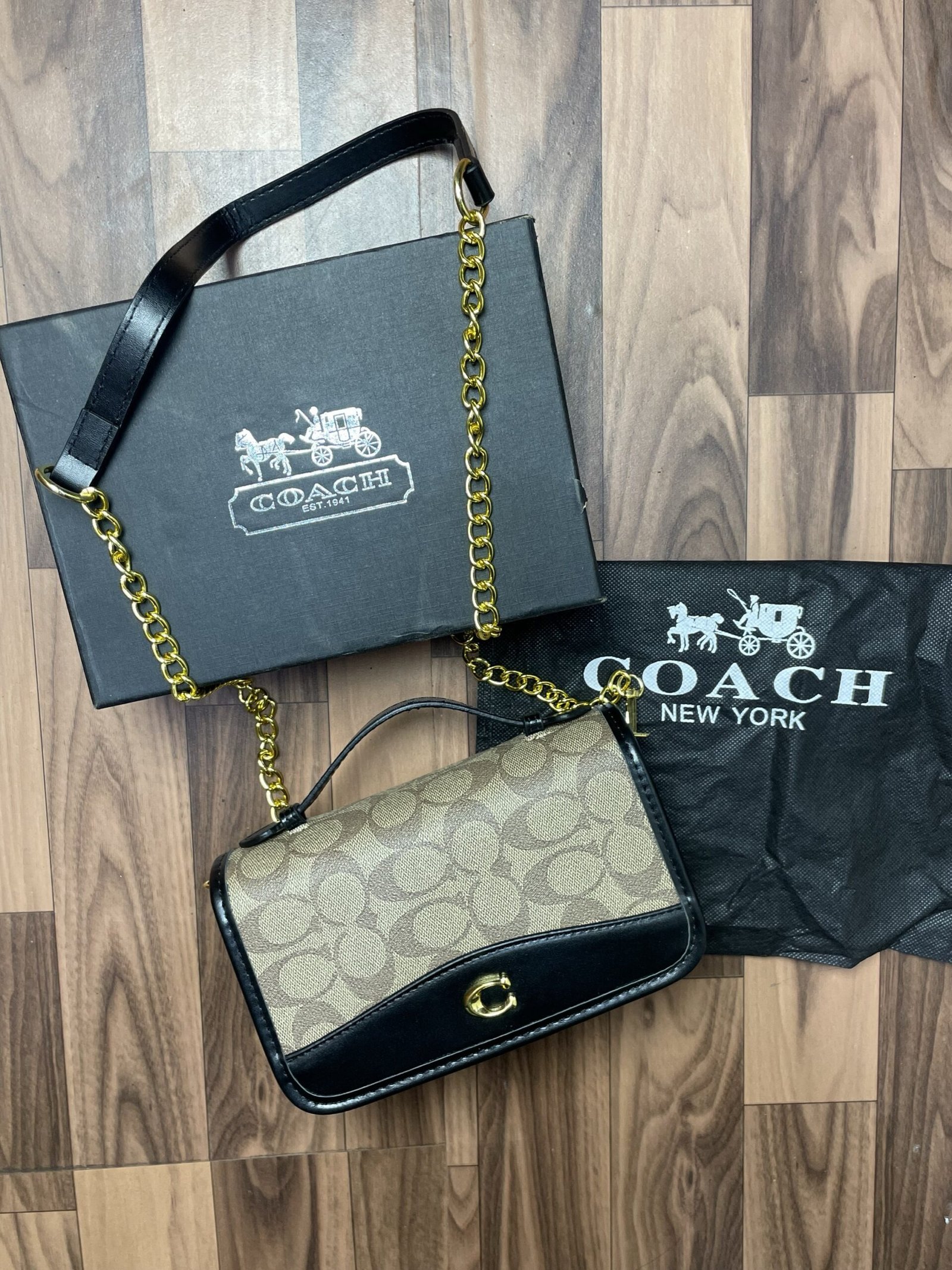 Coach Bea Crossbody medium bag with OG box 331(BR) - Image 2