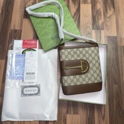 Alternative view of GUCCI 73 MINI BUCKET BAG with og box 311(BR)