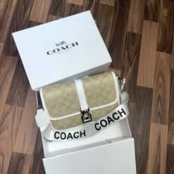 Alternative view of Coach league messenger bag in signature With folding box 262(BR)