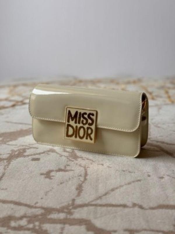 Dior miss dior flap shoulder bag with og box(BH) - Image 2